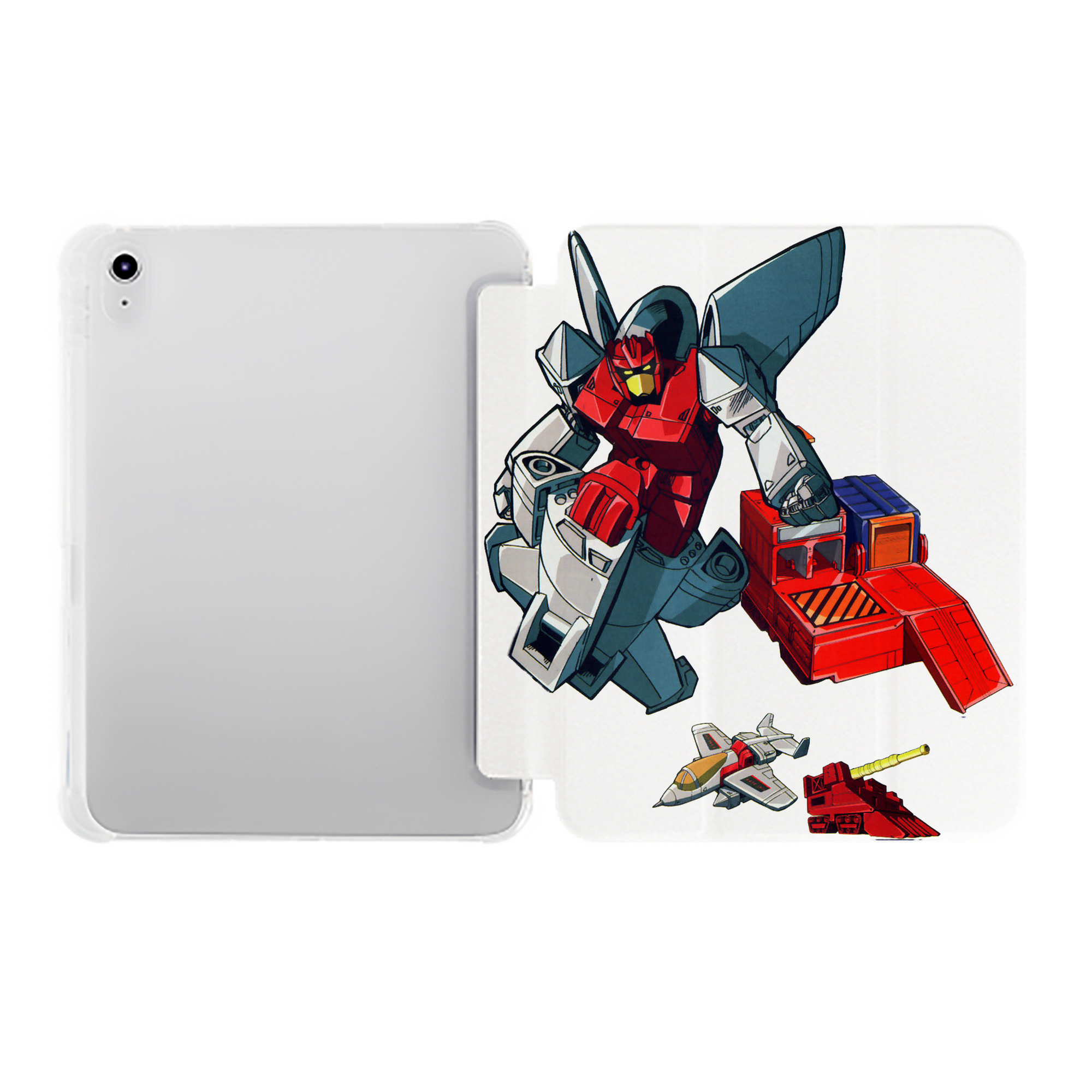 （画像用）  IPad ケース ペン収納付き 三つ折りスタンド PUレザー×シリコン 対応機種9.5/10.5/10.9インチ